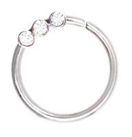 Starbeauty 1pc nueva moda anillo de la nariz de diamantes de imitación vintage Acero inoxidable nariz aro anillo para las mujeres joyería para mujer bijoux - details 5