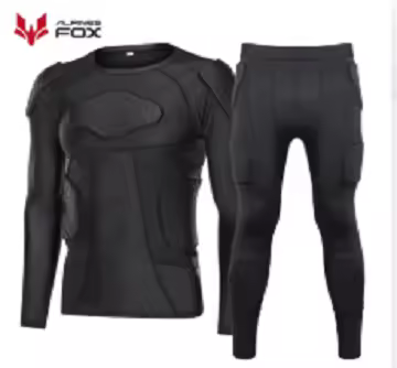 Armadura de motocicleta, ropa interior Protectora, chaqueta de Motocross, pantalones de capa, camisas de compresión, traje Protector de cuerpo para motocicleta - 1