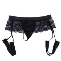 Ropa Interior Masculina de Encaje Transparente, Calzoncillos Boxer Sexys de Malla Transparente con Bolsa para Pene en Forma de U, Calzoncillos Masculinos, Lencería Erótica Gay - details 7