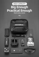 Bolsa de Bicicleta ROCKBROS Impermeable con Carcasa Dura para Scooter Eléctrico y Ciclismo en Carretera Poliéster y Película PU Bolsa de Almacenamiento Reflectante con Cierre de Cremallera - details 5