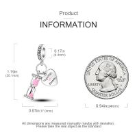 Encanto de Plata Esterlina S925 Unicornio Floral Mariposa Para Pulsera Original de 3mm Joyería Fina de Cumpleaños para Mujeres Regalo de Piedra Principal de Zirconio - details 66