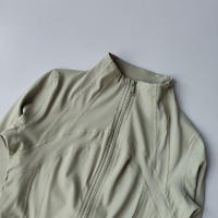 Chaqueta Deportiva de Nylon de Manga Larga Ajuste Delgado Secado Rápido Ideal para Yoga y Pilates - details 34
