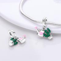 Encanto de Plata Esterlina S925 Unicornio Floral Mariposa Para Pulsera Original de 3mm Joyería Fina de Cumpleaños para Mujeres Regalo de Piedra Principal de Zirconio - details 20