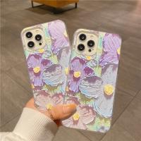 Funda Suave de Flor Púrpura para Samsung Galaxy Silicona/Goma Compatible con Múltiples Modelos - details 5