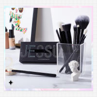 Jessup - Pinceles de maquillaje, 10 unidades, para base de maquillaje en polvo sintético natural, difuminado, rubor, sombra de ojos, delineador, lápiz de cejas Duo T323 - details 9