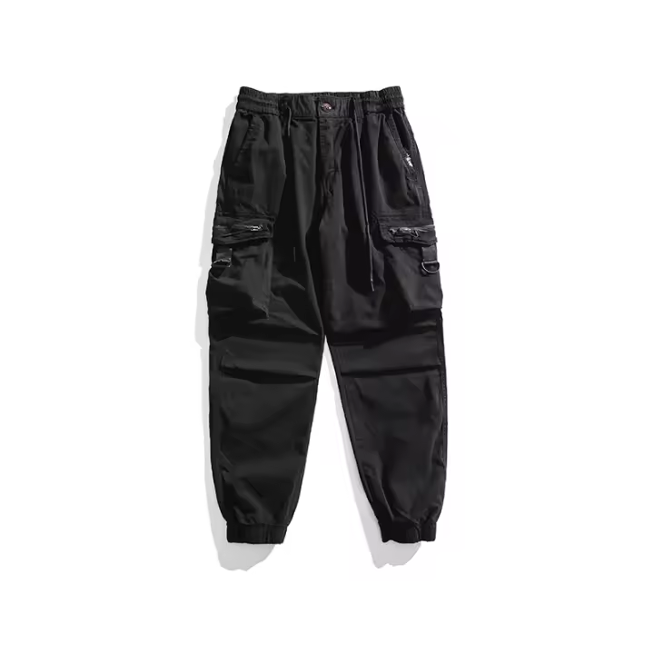 Pantalones Cargo de Jogging de Moda para Hombres 2024 Comodidad Elástica con Múltiples Bolsillos - 1