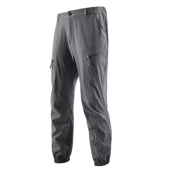 Pantalones Cargo para Hombres CHAIFENKO Comodidad Suelta, Múltiples Bolsillos, Transpirable para Primavera/Verano - 1