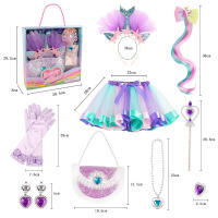 Falda de tutú para niña pequeña, falda de princesa para fiesta de baile, capa de tul arcoíris, accesorios de vestir - details 2