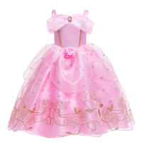 Vestido de princesa para niña, ropa de fiesta de fantasía de verano, disfraz de Aurora, Rapunzel, Cenicienta, Bella Durmiente, Carnaval y Navidad - details 10