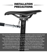 TOSEEK Carbon Seatpost 27.2/30.8/31.6mm Matte Black MTB/Road Bike Seat Post Offset 0mm Bicycle Seat Post Length 400mm Bike Parts - details 12