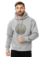 Sudadera con capucha de algodón grueso para hombre, ropa gruesa de marca, jerseys con estampado de Vikings, aegishjalur, timón de Awe, Invierno - details 5