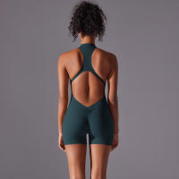 Conjunto Deportivo Hamidou Monos de Yoga sin Mangas con Cuello en V Material de Nylon - details 63