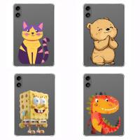Funda protectora para Xiaomi Redmi Pad SE, cubierta suave a prueba de golpes para tableta, 5 Pro, 6 Pro, animales, gato, oso - details 0
