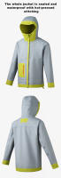 Chaqueta Impermeable Mejorada JNLN Unisex para Deportes al Aire Libre Cierre de Cremallera - details 5