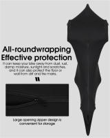 WEST BIKING-funda protectora para bicicleta de montaña y carretera, cubierta completa a prueba de arañazos, bolsa de almacenamiento para ruedas - details 6