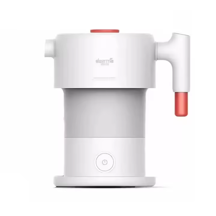 Tetera Eléctrica Portátil Plegable 0.6L Monedero de Agua Función de Apagado Automático Metal - 1