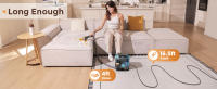 Limpiador de Alfombras INSE C8, Removedor de Manchas Portátil para Tapicería y Alfombras de 20KPa con Función de Autolimpieza y Tanques de Agua Dobles de 2000ml/800ml - details 2