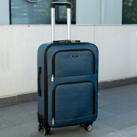 Maleta de Tela de Mano de 20 Pulgadas, Expandible para Cabina de Avión, con 4 Ruedas Giratorias, Maletas de Embarque Expandibles, Maleta Trolley de Gran Capacidad - details 9
