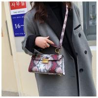 Elegante Bolso de Mano de Cuero PU Patrón de Piel de Serpiente Impermeable, Resistente al Desgaste - details 39