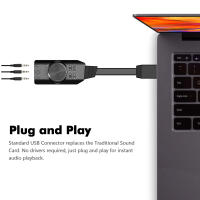 Tarjeta de Sonido USB Externa GS3 Adaptador de 7.1 Canales con Jack de Auriculares y Micrófono - details 5