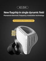 Auriculares con cable KZ-ZVX originales, audífonos con cable AUX de 3,5mm con micrófono, graves pesados dinámicos, HIFI, control de fiebre en el oído, OFC, juego de música - details 0