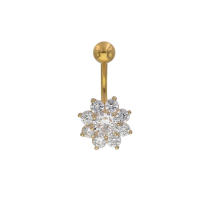 1Pc doble de ombligo piercing joya nombril vientre piercing pendiente de ombligo de perforación del vientre de sexo cuerpo piercings de joyería - details 11