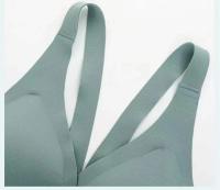 Sujetador de talla grande con hebilla frontal, ropa interior ajustable, Sexy, hermosa espalda, cómoda, pechos fruncidos, Sujetador deportivo transpirable - details 12