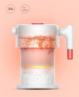 Tetera Eléctrica Portátil Plegable 0.6L Monedero de Agua Función de Apagado Automático Metal - details 9