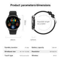 Nuevo reloj inteligente a la moda para mujer, pantalla AMOLED, frecuencia cardíaca, sueño, recordatorios de salud, más de 100 diales personalizados, múltiples modos deportivos, reloj inteligente con llamadas Bluetooth para Android iOS - details 17