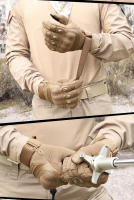 Guantes tácticos de motocicleta para hombre y mujer, protección antideslizante, a prueba de golpes, para Motocross, ATV - details 5