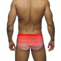 Jessborn-bañador de lunares para hombre, pantalones cortos de cintura baja, traje de baño profesional para entrenamiento en la playa - details 7