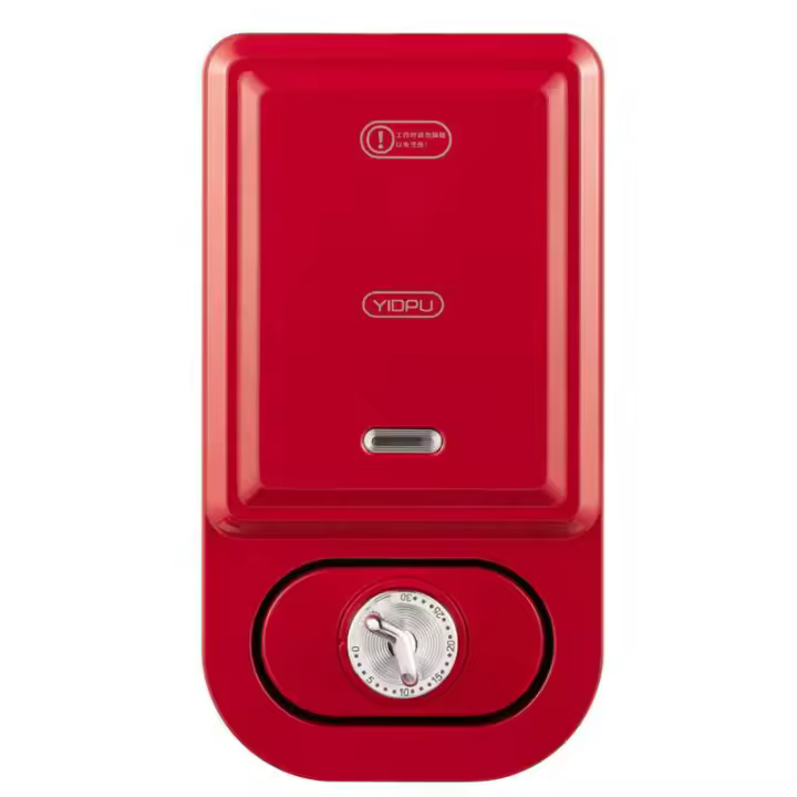 Parrilla Eléctrica Automática Multifunción con Temporizador, Máquina para Hacer Burbujas de Maíz, Crepera, Máquina para Desayunos, Máquina para Takoyaki, Crepas y Sándwiches - 1