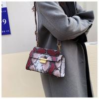 Elegante Bolso de Mano de Cuero PU Patrón de Piel de Serpiente Impermeable, Resistente al Desgaste - details 38