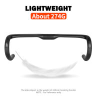 TOSEEK ZXB-TWO Bike Carbon Road Handlebar 400/420/440mm UD Matt Internal Routing Road Bicycle Handle Bar Bikes Parts - details 2