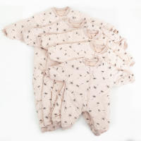 Saco de dormir cálido para bebé 2,5 Tog, manta portátil para bebé, saco de dormir de algodón, unisex, diente de león - details 8