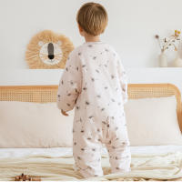 Saco de dormir cálido para bebé 2,5 Tog, manta portátil para bebé, saco de dormir de algodón, unisex, diente de león - details 1