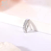 ZS-Piercings de ombligo con forma de flor para mujer, Piercings de ombligo curvo inverso, joyería corporal, 14G, 10MM, 1 pieza - details 5