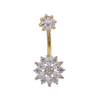 1Pc doble de ombligo piercing joya nombril vientre piercing pendiente de ombligo de perforación del vientre de sexo cuerpo piercings de joyería - details 9