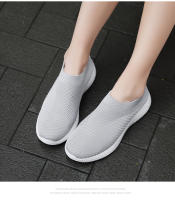 Zapatos para caminar para mujer, zapatillas de calcetín a la moda, mocasines cómodos y transpirables, zapatos informales antideslizantes - details 23