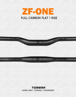 TOSEEK ZF-ONE Mtb Carbon Handlebar Bicycle Handlebar 31.8*580-720/740/760mm Matt Black Handlebars For Mountain Bike Accessories - details 1