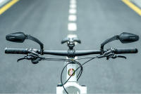 ROCKBROS-par de espejos retrovisores ajustables para manillar, Reflector de visión trasera de amplio alcance, accesorios para bicicleta - details 10