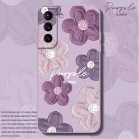 Fundas de Teléfono de Flor de Porcelana Morada Silicona/Goma Compatible con Oppo A17k y Más - details 7