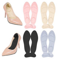 Plantillas de piezas para zapatos de tacón alto, antideslizantes, transpirables, 2 unidades - details 23