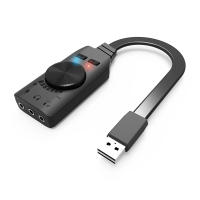 Tarjeta de Sonido USB Externa GS3 Adaptador de 7.1 Canales con Jack de Auriculares y Micrófono - details 2