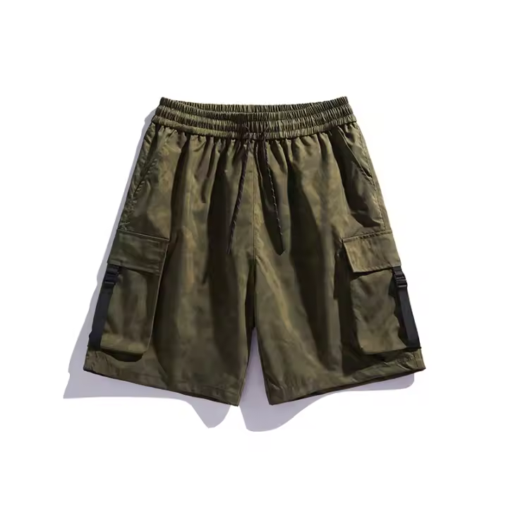 Pantalones Cargo para Hombres CHAIFENKO Comodidad Suelta de Verano, Múltiples Bolsillos Versátiles - 1