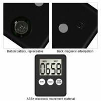 Nuevo temporizador de cocina Digital con pantalla LCD grande, reloj magnético fuerte con cuenta atrás, temporizador portátil ultrafino para tareas - details 6