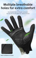 Guantes de Ciclismo ROCKBROS para Bicicleta de Carretera y MTB Transpirables Antideslizantes Talla S a XXL Material Poliéster Tipo de Cierre Pull-On Cuidado de los Guantes Lavado en Máquina - details 4