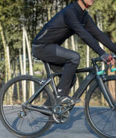 Pantalones de Ciclismo ROCKBROS para Hombres en Invierno con Forro Polar y Cintura Elástica Calientes Resistentes al Viento EUR - details 4