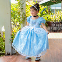 Disfraz de Cenicienta para niña, traje de princesa para fiesta de Halloween, Navidad, cumpleaños, boda, vestido bordado - details 5