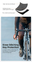 Pantalones de Ciclismo ROCKBROS para Hombres en Invierno con Forro Polar y Cintura Elástica Calientes Resistentes al Viento EUR - details 7